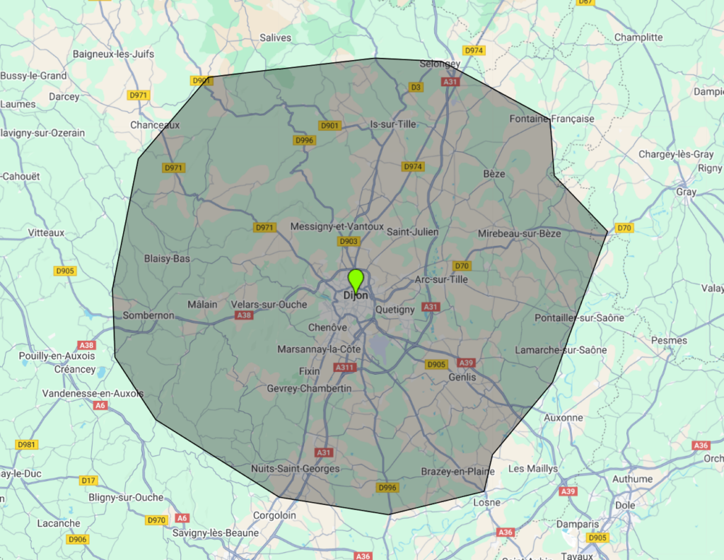 À propos, intervention, Dijon, Côte d'or